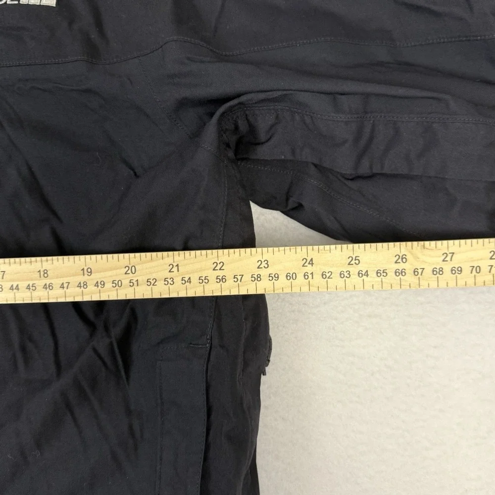 The North Face HyVent Ski Jacket Men's Large Black‎ Hooded Shell Parka 2008